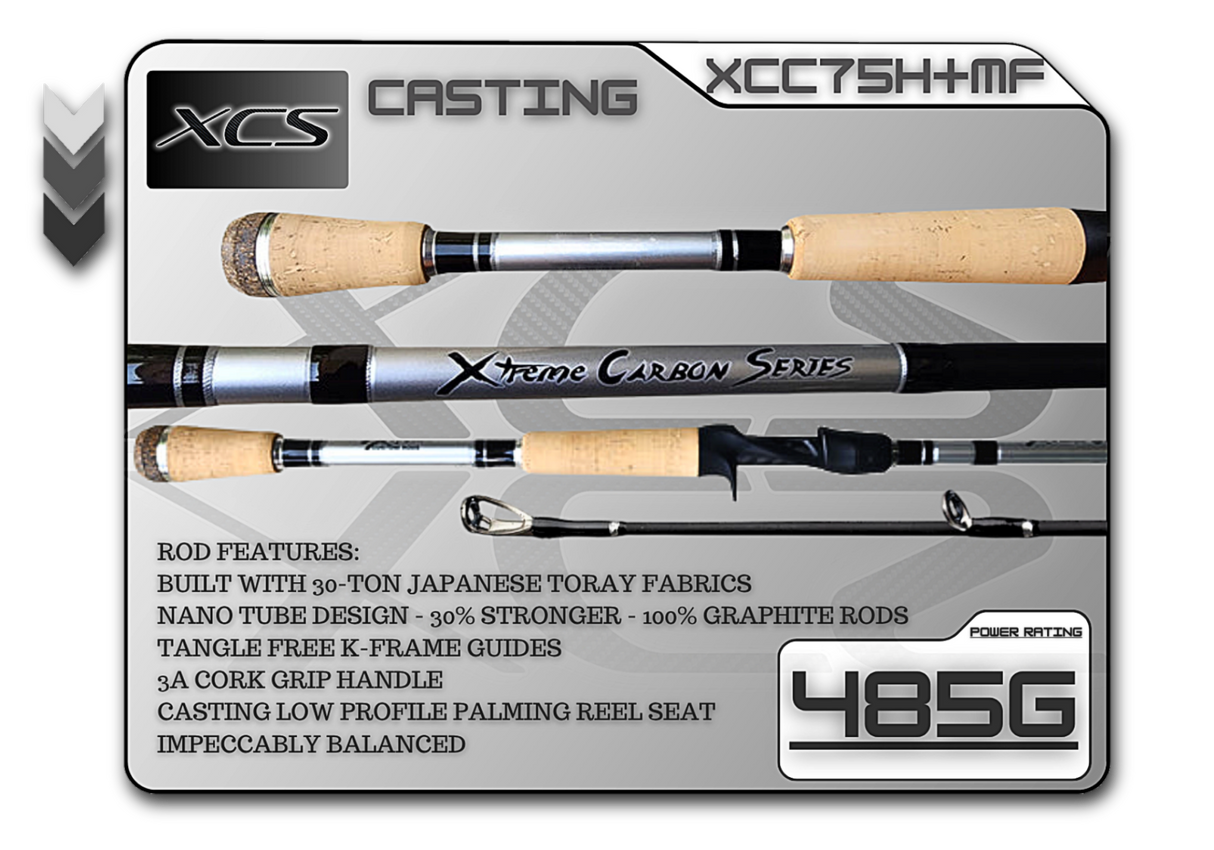 XCC75H+MF (485G) 7'5" Heavy Plus Mod Fast