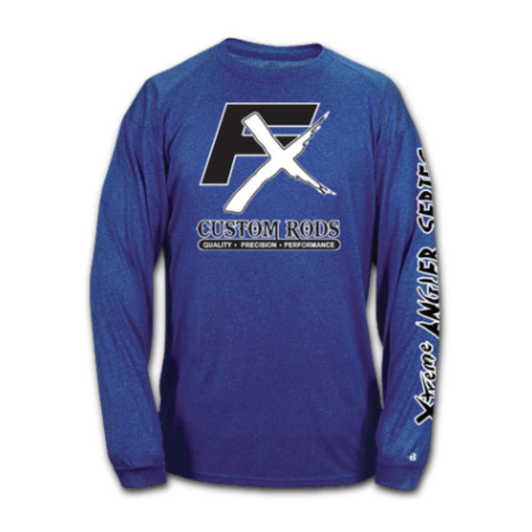 Premium Badger Long Sleeve Performance Heathered Shirts