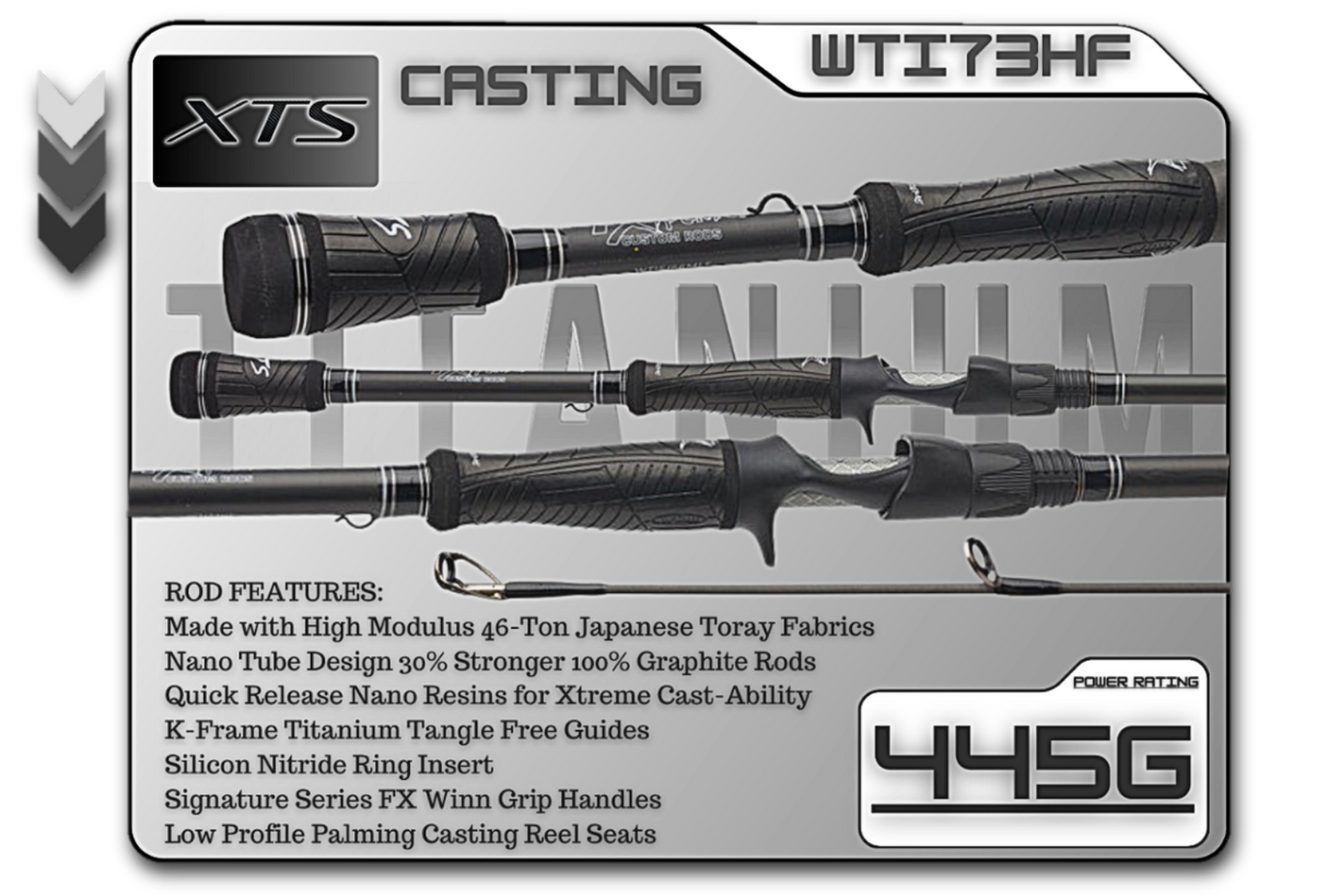 WTI73HF 7'3" Heavy Fast **TITANIUM SERIES**