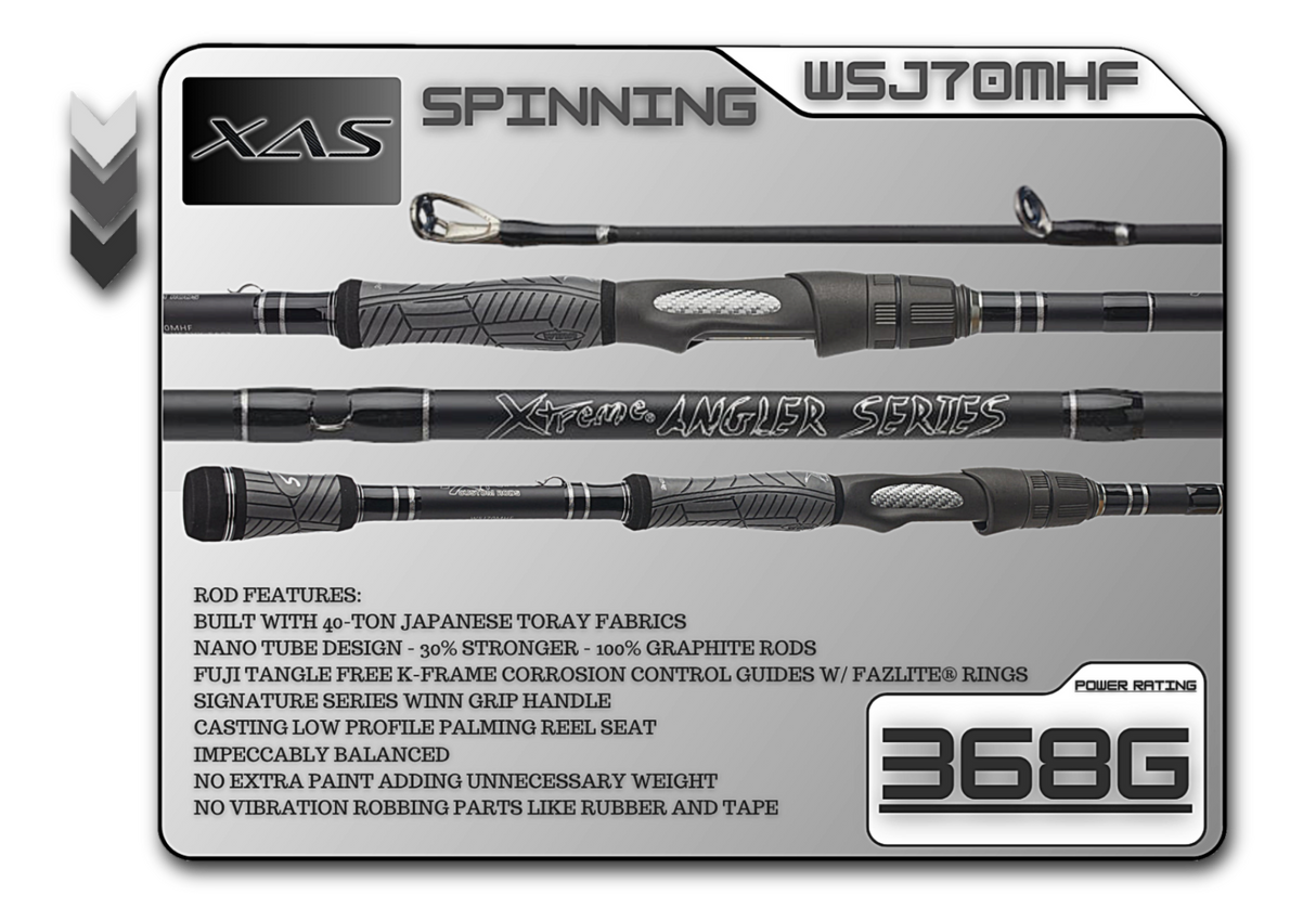 WSJ70MHF 7'0" Medium Heavy Fast
