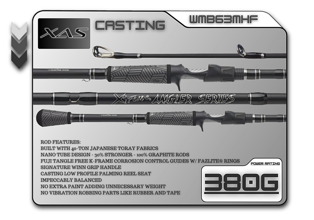 WMB63MHF 6'3" Medium Heavy Fast