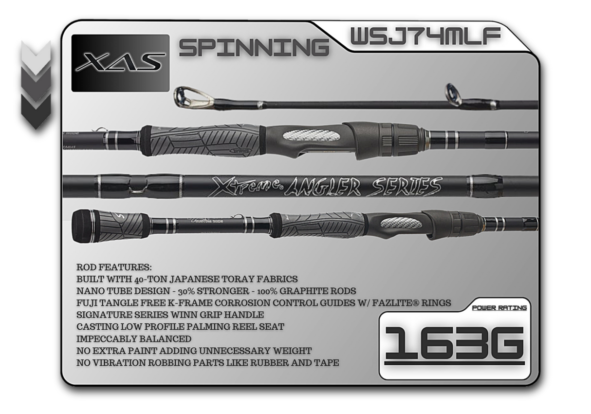 WSJ74MLF 7'4" Medium LIght Fast