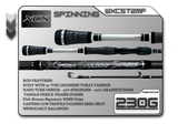 WXCS72MF (230g) 7'2" Medium Fast Spinning