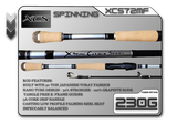 XCS72MF (230g) 7'2" Medium Fast Spinning