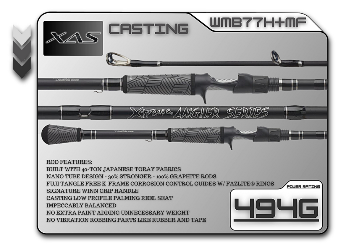 WMB77H+MF 7'7" Heavy Plus Mod- Fast