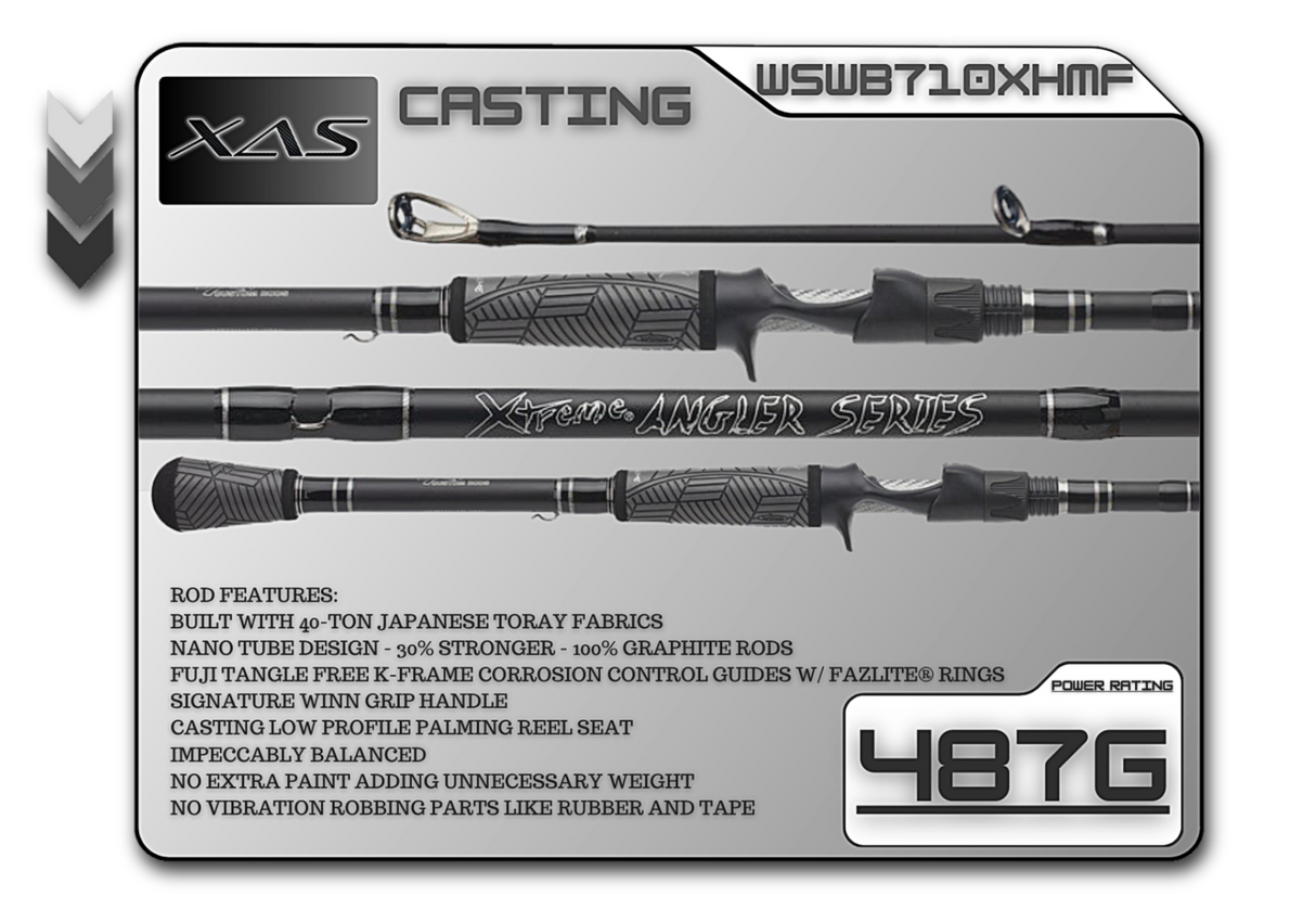 WSWB710XHMF 7'10" Xtra-Heavy Mod-Fast
